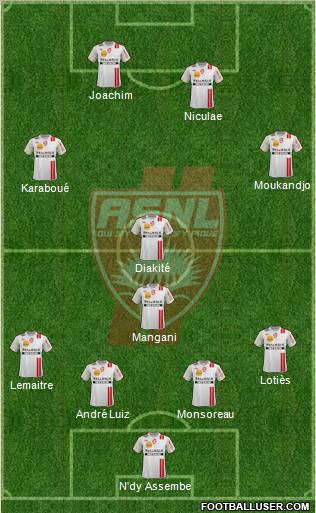 A.S. Nancy Lorraine Formation 2011