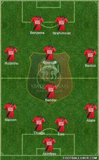 Stade Rennais Football Club Formation 2011