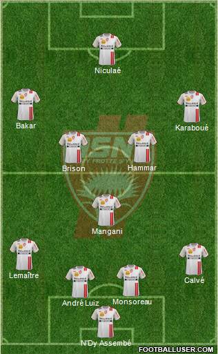 A.S. Nancy Lorraine Formation 2011