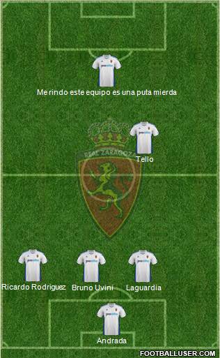 R. Zaragoza S.A.D. Formation 2011