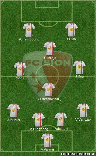FC Sion Formation 2011