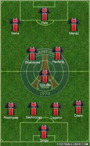 Paris Saint-Germain Formation 2011
