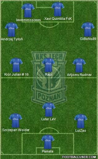 Lech Poznan Formation 2011