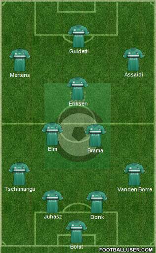 KSV Cercle Brugge Formation 2011