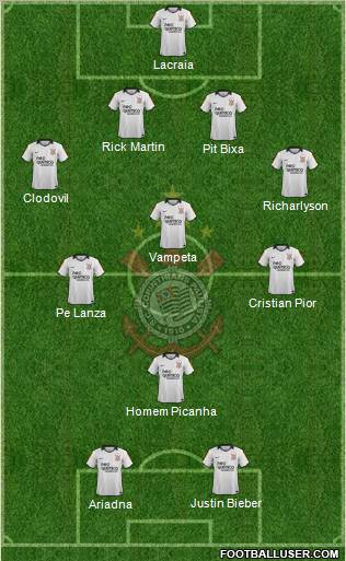 SC Corinthians Paulista Formation 2011