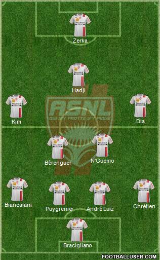 A.S. Nancy Lorraine Formation 2011