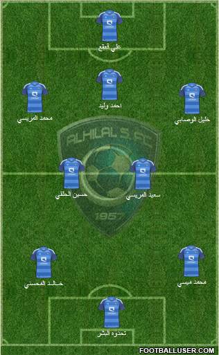Al-Hilal (KSA) Formation 2011