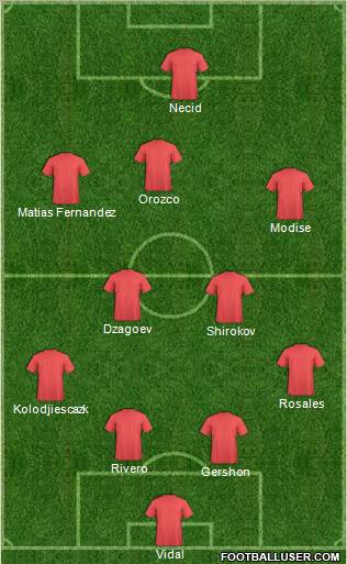 Pro Evolution Soccer Team Formation 2011