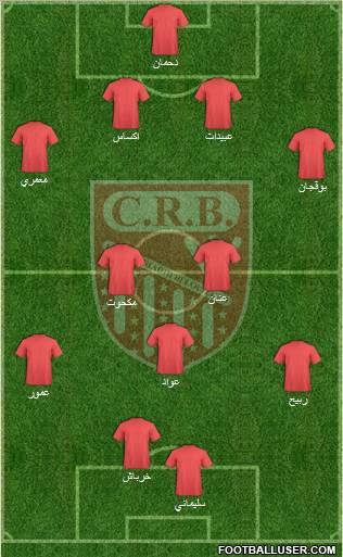 Chabab Riadhi Belouizdad Formation 2011