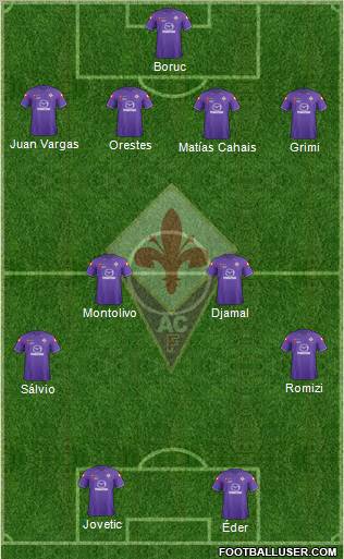 Fiorentina Formation 2011