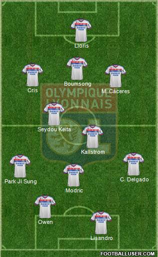 Olympique Lyonnais Formation 2011