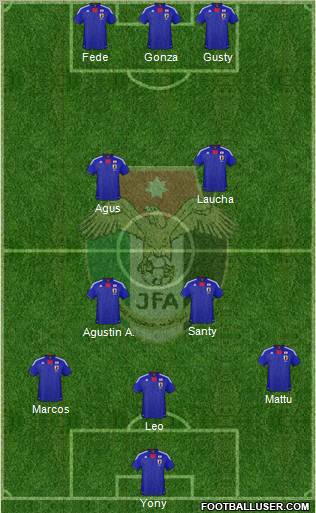 Japan Formation 2011