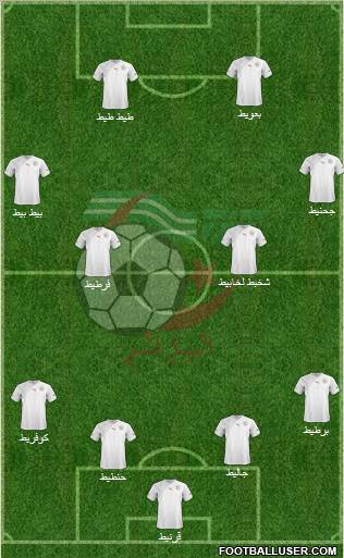 Algeria Formation 2011