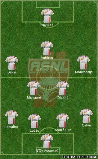 A.S. Nancy Lorraine Formation 2011