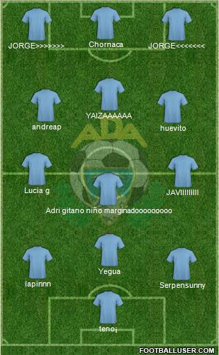 A.D. Alcorcón Formation 2011