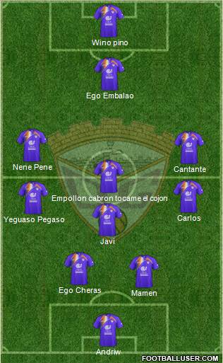 C.D. Guadalajara Formation 2011