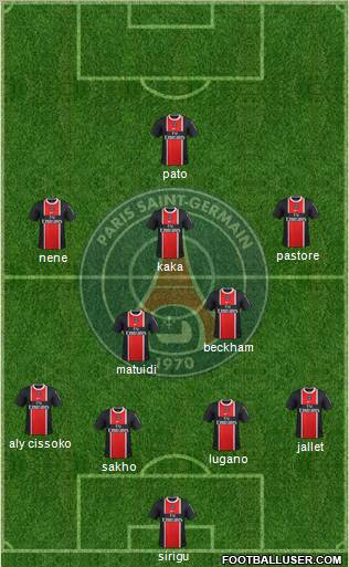 Paris Saint-Germain Formation 2011