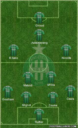 A.S. Saint-Etienne Formation 2011
