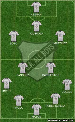 All Boys Formation 2011