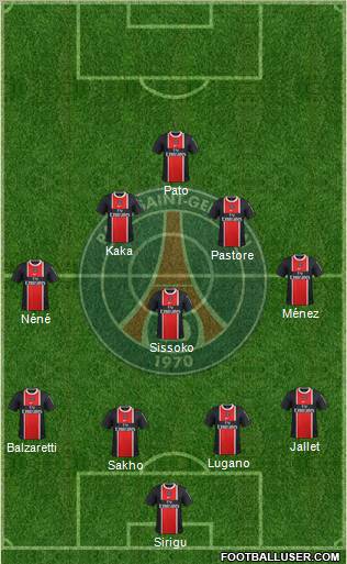 Paris Saint-Germain Formation 2011