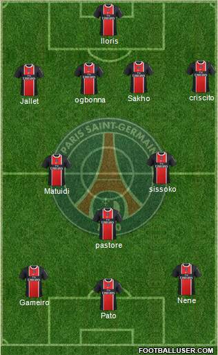 Paris Saint-Germain Formation 2011