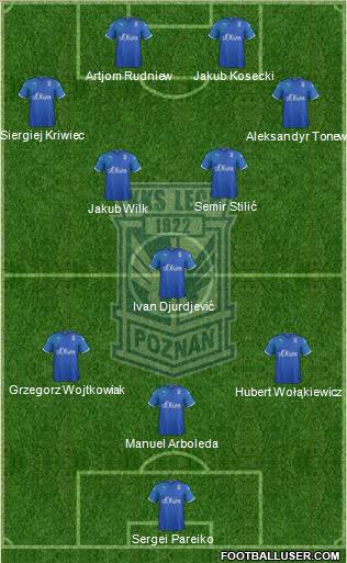 Lech Poznan Formation 2011
