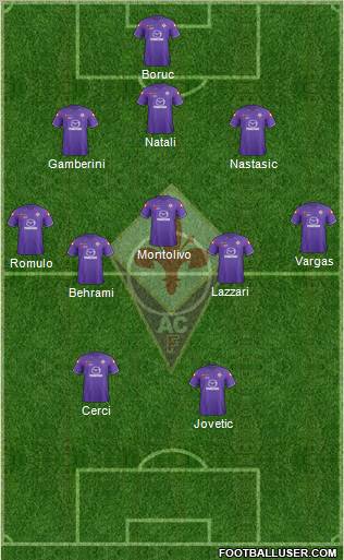 Fiorentina Formation 2011