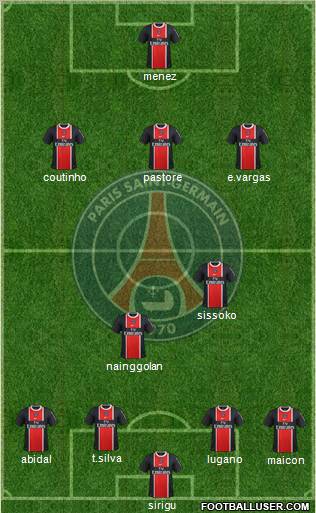 Paris Saint-Germain Formation 2011