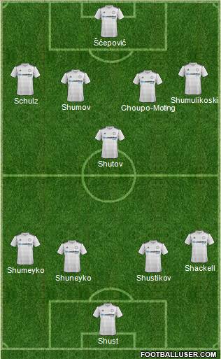 Derby County Formation 2011