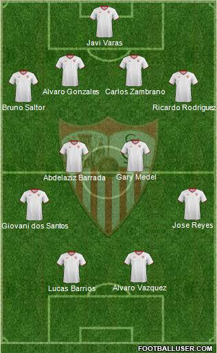 Sevilla F.C., S.A.D. Formation 2011