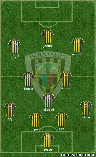 Barakaldo C.F. Formation 2012