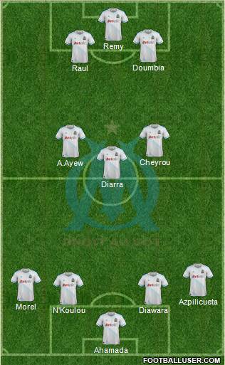 Olympique de Marseille Formation 2012
