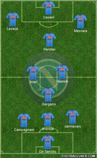 Napoli Formation 2012
