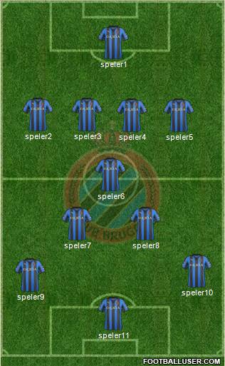 Club Brugge KV Formation 2012