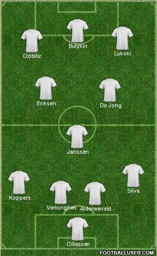 Pro Evolution Soccer Team Formation 2012