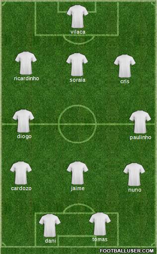 World Cup 2010 Team Formation 2012
