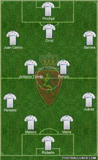 R. Zaragoza S.A.D. Formation 2012