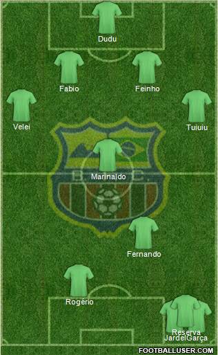 Barcelona FC (RJ) Formation 2012