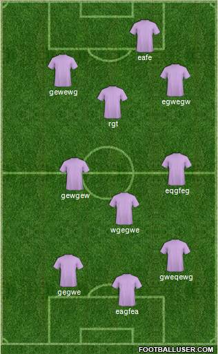 Champions League Team Formation 2012
