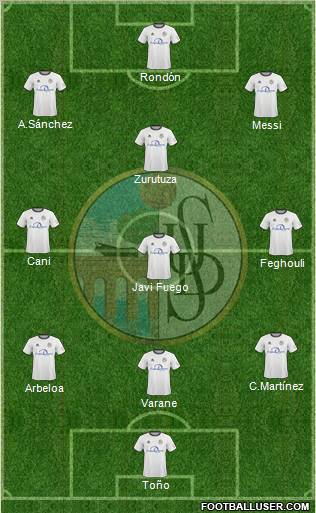 U.D. Salamanca S.A.D. Formation 2012