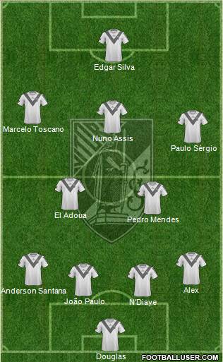 Vitória Sport Club Formation 2012
