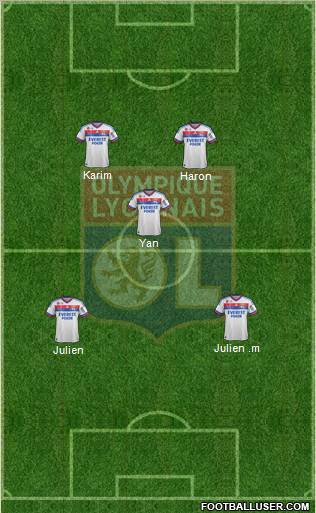 Olympique Lyonnais Formation 2012