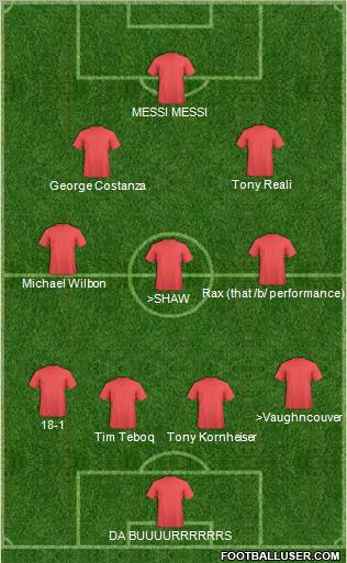 Pro Evolution Soccer Team Formation 2012