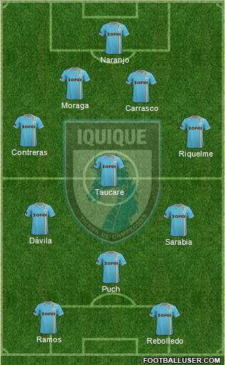 CD Municipal Iquique S.A.D.P. Formation 2012