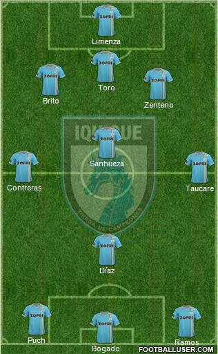 CD Municipal Iquique S.A.D.P. Formation 2012