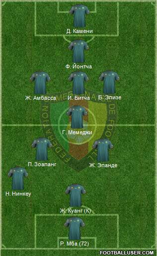 Cameroon Formation 2012