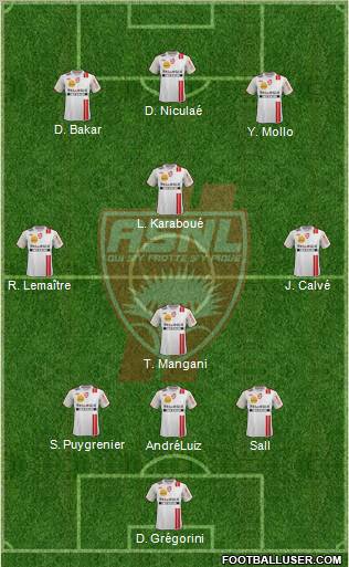 A.S. Nancy Lorraine Formation 2012