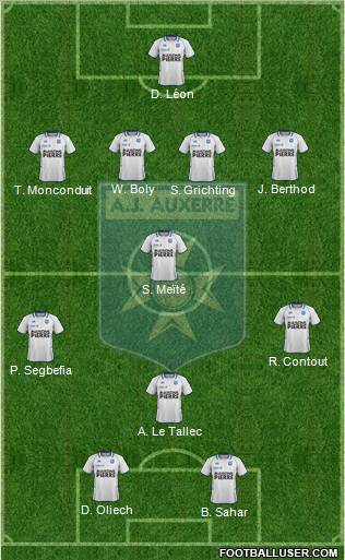 A.J. Auxerre Formation 2012