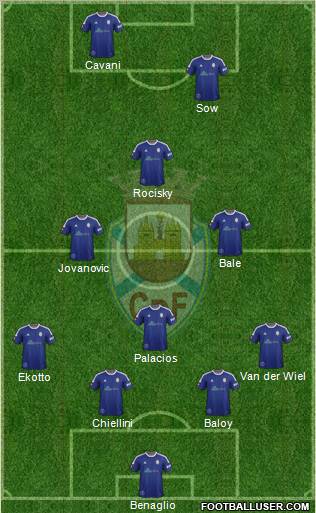 Clube Desportivo Feirense Formation 2012