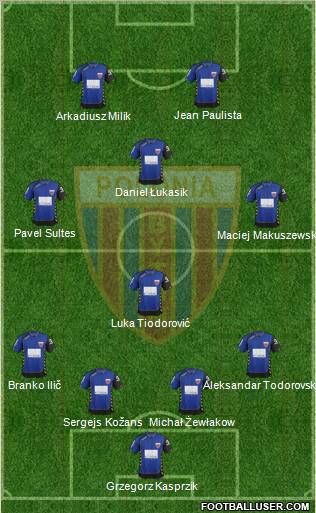 Polonia Bytom Formation 2012